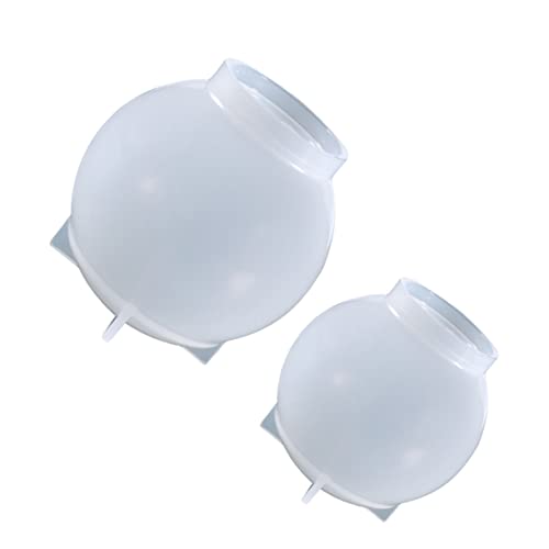 DOITOOL 2 Stück Teiliges Silikonform für Kristallharz Diy Gießform für Dekorationen für Kugeln Wiederverwendbar und Leicht zu Entformen DOITOOL 2 Stück Teiliges Silikonform für Kristallharz Diy Gießform für Dekorationen für Kugeln Wiederverwendbar und Leicht zu Entformen von DOITOOL