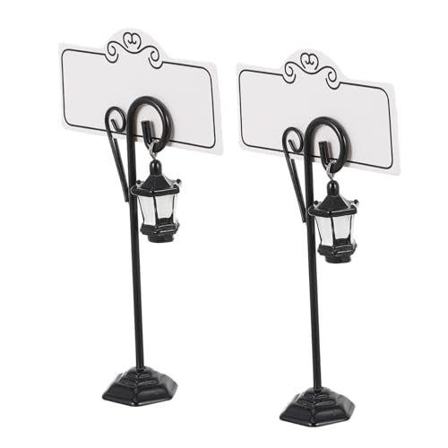 DOITOOL 2 Stück Teiliges Tischkartenhalter aus Resin für Hochzeit und Party Stabile Tischkartenhalterung mit Breiter Basis als Platzkartenhalter Tischnummernhalter und Menühalter DOITOOL 2 Stück Teiliges Tischkartenhalter aus Resin für Hochzeit und Party Stabile Tischkartenhalterung mit Breiter Basis als Platzkartenhalter Tischnummernhalter und Menühalter von DOITOOL