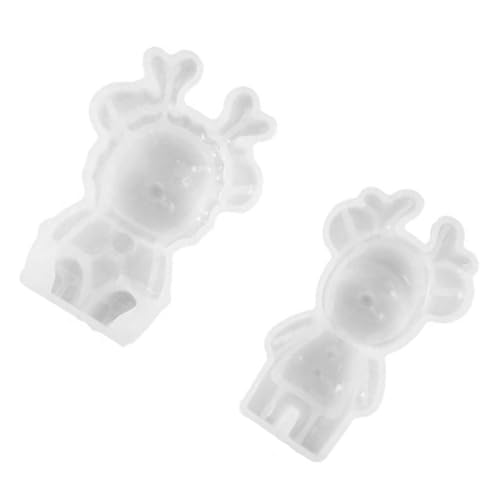 DOITOOL 2 Stück Teiliges Weihnachtselch Silikonform Kreative DIY Gießform für Einzigartige Weihnachtsgeschenke nicht Haftend Wiederverwendbar für Kerzen Seifen und Bastelprojekte DOITOOL 2 Stück Teiliges Weihnachtselch Silikonform Kreative DIY Gießform für Einzigartige Weihnachtsgeschenke nicht Haftend Wiederverwendbar für Kerzen Seifen und Bastelprojekte von DOITOOL