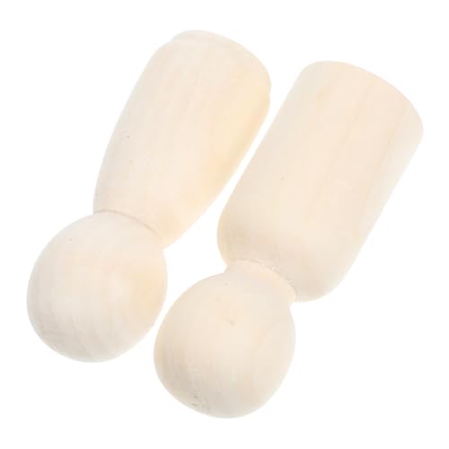 DOITOOL 2 Stück Unfertige Holz Peg Puppen für Diy Bastelarbeiten Holzfiguren zum Bemalen Junge und Mädchen für Kreative Bastelprojekte und Dekoration DOITOOL 2 Stück Unfertige Holz Peg Puppen für Diy Bastelarbeiten Holzfiguren zum Bemalen Junge und Mädchen für Kreative Bastelprojekte und Dekoration von DOITOOL