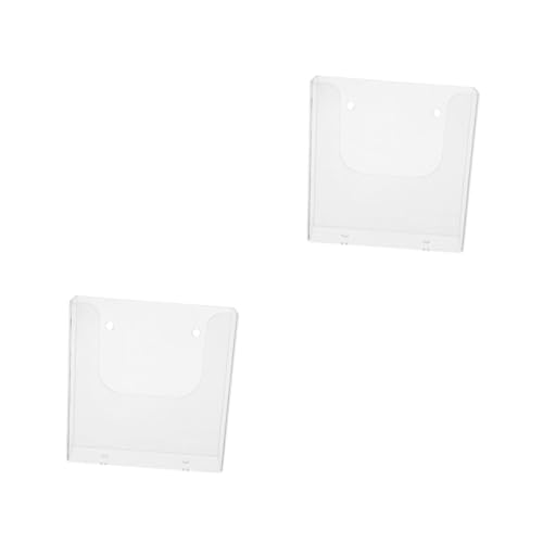 DOITOOL 2 Stück Wandmontierter Dokumentenhalter aus Robustem Kunststoff Büro Organizer Regal für Flexible Aufbewahrung von Akten Briefen und Ordnern Platzsparend und Stabil DOITOOL 2 Stück Wandmontierter Dokumentenhalter aus Robustem Kunststoff Büro Organizer Regal für Flexible Aufbewahrung von Akten Briefen und Ordnern Platzsparend und Stabil von DOITOOL