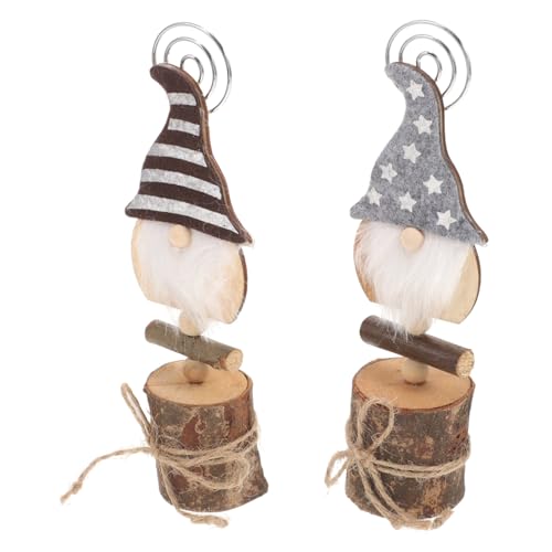 DOITOOL 2 Stück Weihnachts Memo Halter mit Cartoon Puppe Rutschfester Tischkartenhalter für Hochzeit Geburtstag Party Wiederverwendbar Gestreift Sternenmuster DOITOOL 2 Stück Weihnachts Memo Halter mit Cartoon Puppe Rutschfester Tischkartenhalter für Hochzeit Geburtstag Party Wiederverwendbar Gestreift Sternenmuster von DOITOOL