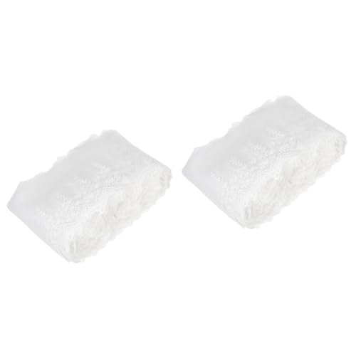 DOITOOL 2 Stück Weiße Bestickte Spitze Stickerei Nähen Handwerk Dekoration Weißes Spitzenband Schnürsenkel Trimmen Bestickte Blumenspitzenbänderverkleidung Spitzenband Für Diy Milchseide DOITOOL 2 Stück Weiße Bestickte Spitze Stickerei Nähen Handwerk Dekoration Weißes Spitzenband Schnürsenkel Trimmen Bestickte Blumenspitzenbänderverkleidung Spitzenband Für Diy Milchseide von DOITOOL