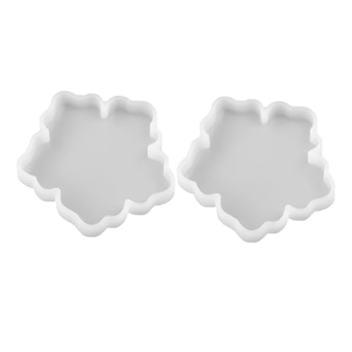 DOITOOL 2 Stücke Teiliges DIY Silikonform Kreative Blüten-spiegeloberfläche Langlebige Epoxidharz Gießform für Untersetzer und Anhänger Geeignet für Heimdeko und Bastelprojekte Weiß S DOITOOL 2 Stücke Teiliges DIY Silikonform Kreative Blüten-spiegeloberfläche Langlebige Epoxidharz Gießform für Untersetzer und Anhänger Geeignet für Heimdeko und Bastelprojekte Weiß S von DOITOOL