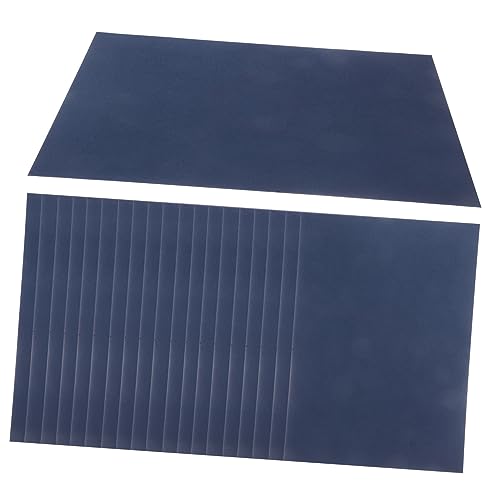 DOITOOL 20 Blatt Farbpapier faltbares Papierornament Origamipapier für Druckerpapier Origami-Papier falten papierschere papphefter Buntes Karton exquisites Origami-Papier Navy von DOITOOL