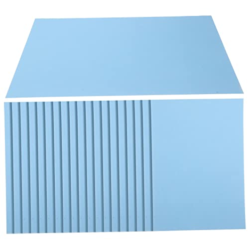 DOITOOL 20 Blatt Malpapiere Farbiges Origami-papier Zartes Bastelpapier Exquisites Origami-papier Doppelseitiges Origami-papier Origami Papier Selber Machen Blaue Karte Diy-papier Basteln von DOITOOL