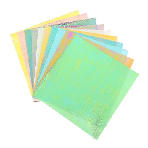 DOITOOL 20 Blatt Perlmuttartiges Origami-papier Für Diy-bastelarbeiten, Glänzendes Quadratisches Papier Zum Falten Von Kranichen, Glitzerpapier Für Kinderkunst, Für Scrapbooking Und von DOITOOL
