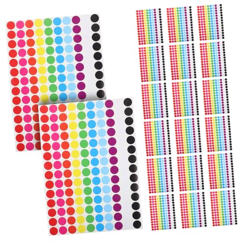 DOITOOL 20 Blatt Selbstklebende Ablösbare Klebepunkte Farbcodierung Aufkleber für Beschriftung Organisation und Dekoration von Büro Zuhause Schule und Freizeit DOITOOL 20 Blatt Selbstklebende Ablösbare Klebepunkte Farbcodierung Aufkleber für Beschriftung Organisation und Dekoration von Büro Zuhause Schule und Freizeit von DOITOOL