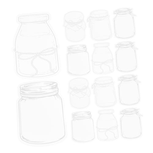 DOITOOL 20 Blatt Transparente Lesezeichen mit Getrockneten Blumen DIY Pet Buchzeichen Vielseitige Bastelmaterialien für Kreative Projekte Langlebig und Elegant für Buchliebhaber von DOITOOL