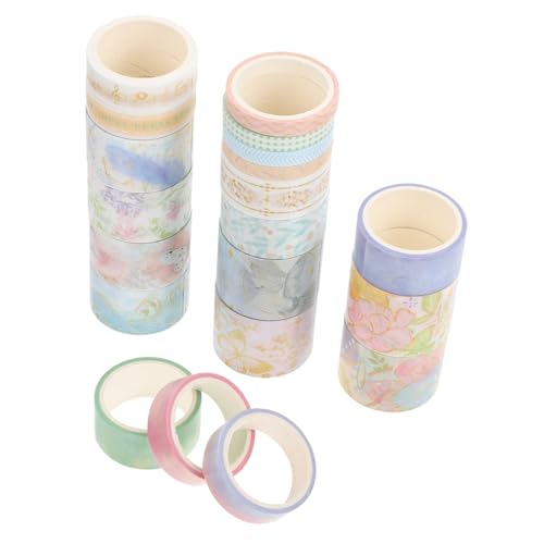 DOITOOL 20 Rollen Wunderschöne Washi Tapes Dekorative Klebebänder für Scrapbooking Diy Handbücher und Planer Gestaltung für Karten Fotoalben und Kalender Bastelmaterial DOITOOL 20 Rollen Wunderschöne Washi Tapes Dekorative Klebebänder für Scrapbooking Diy Handbücher und Planer Gestaltung für Karten Fotoalben und Kalender Bastelmaterial von DOITOOL