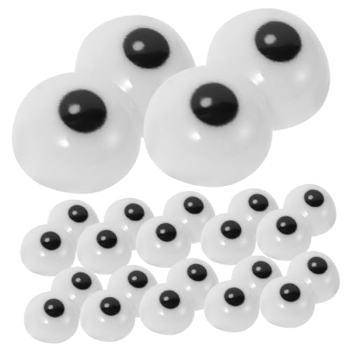 DOITOOL 20 Stück Accessoires Accessoires Accessoires Plüsch ausgestopft Puppe Sachen Stofftier Augenverzierung Kunststoffaugen für Bastelarbeiten Augen für Stofftiere Harz von DOITOOL