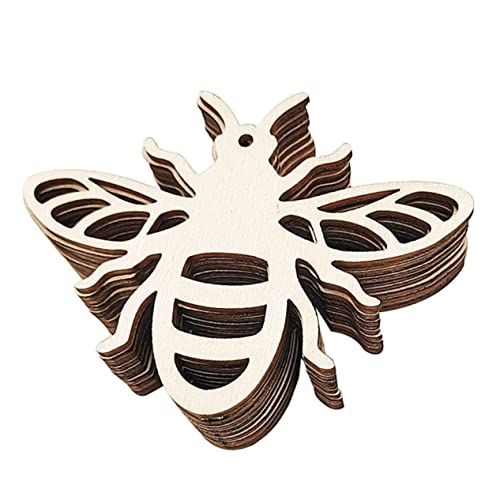 DOITOOL 20 Stück Anhänger Aus Holz Ausgeschnitten Bienenstock-ornament Party Bienenschmuck Dekorativ Bienenförmiges Scheibe Handwerk Bienen Biene Küchendekoration Reiz Khaki DOITOOL 20 Stück Anhänger Aus Holz Ausgeschnitten Bienenstock-ornament Party Bienenschmuck Dekorativ Bienenförmiges Scheibe Handwerk Bienen Biene Küchendekoration Reiz Khaki von DOITOOL