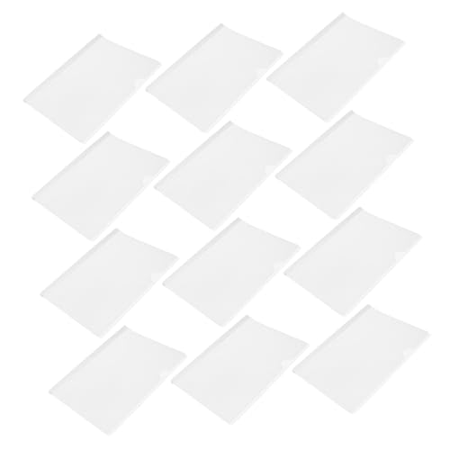 DOITOOL 20 Stück Berichtsordner Abdeckung Dateiordner löschen Clips Dokumentinhaber Portfolio-Ordner aktenordner Dateien Organizer Bericht deckt Clip zur Dateibefestigung pp Transparent von DOITOOL