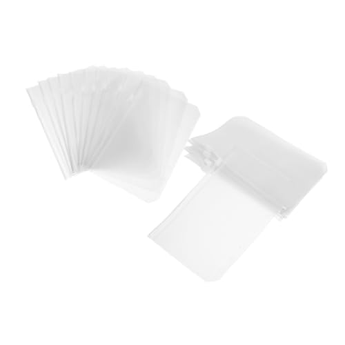 DOITOOL 20 Stück Binder Taschen Teilig mit Reißverschluss Transparente Organizer Einlagen für Budgetplaner Wiederverwendbare Lose Aufbewahrungstaschen für Dokumente Karten und Quittungen DOITOOL 20 Stück Binder Taschen Teilig mit Reißverschluss Transparente Organizer Einlagen für Budgetplaner Wiederverwendbare Lose Aufbewahrungstaschen für Dokumente Karten und Quittungen von DOITOOL
