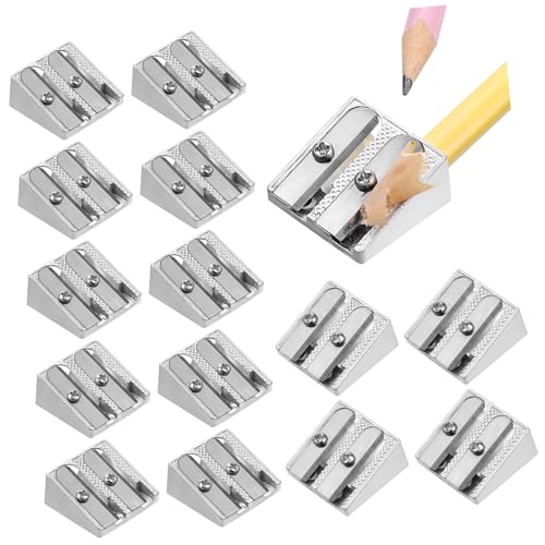 DOITOOL 20 Stück Bleistiftspitzer Aus Aluminiumlegierung Bleistiftspitzer Masse Anspitzer Manueller Bleistiftspitzer Werkzeuge Zum Anspitzen Von Bleistiften Bürobedarf Bleistiftzubehör DOITOOL 20 Stück Bleistiftspitzer Aus Aluminiumlegierung Bleistiftspitzer Masse Anspitzer Manueller Bleistiftspitzer Werkzeuge Zum Anspitzen Von Bleistiften Bürobedarf Bleistiftzubehör von DOITOOL