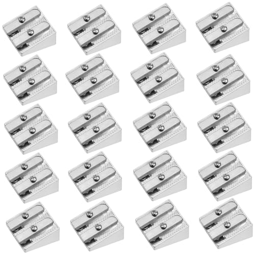 DOITOOL 20 Stück Bleistiftspitzer aus Aluminiumlegierung manueller Bleistiftspitzer Anspitzer Bleistiftspitzer Masse Bleistiftspitzer aus Metall Bleistiftzubehör Bürobedarf DOITOOL 20 Stück Bleistiftspitzer aus Aluminiumlegierung manueller Bleistiftspitzer Anspitzer Bleistiftspitzer Masse Bleistiftspitzer aus Metall Bleistiftzubehör Bürobedarf von DOITOOL