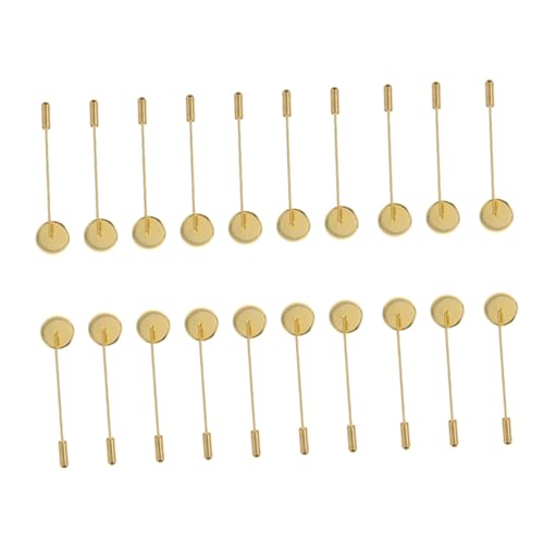 DOITOOL 20 Stück Broschenhalter Tray für DIY Anstecker Sicherheitsnadeln und Schmuckzubehör für Bastelprojekte und Designs von DOITOOL