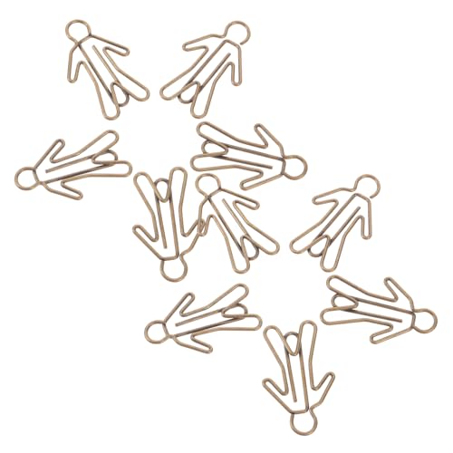 DOITOOL 20 Stück Büroklammern Aus Metall Clips Papierklammern Büroklammern Sortiert Liebenswert Für Papier Klein Bürobedarf Büro Briefpapier Karikatur Silber Büroklammern Für Akte DOITOOL 20 Stück Büroklammern Aus Metall Clips Papierklammern Büroklammern Sortiert Liebenswert Für Papier Klein Bürobedarf Büro Briefpapier Karikatur Silber Büroklammern Für Akte von DOITOOL