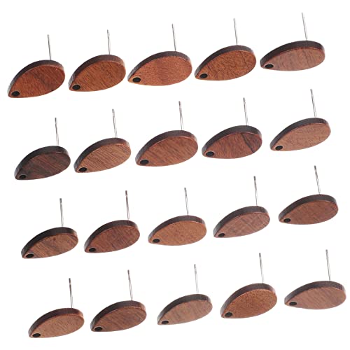 DOITOOL 20 Stück DIY Ohrring Zubehör Holz Ohrstecker für Schmuckherstellung Leichte und Glatte Ohrhaken für Persönliche Designs und Bastelprojekte Ohrringe Selber Machen DOITOOL 20 Stück DIY Ohrring Zubehör Holz Ohrstecker für Schmuckherstellung Leichte und Glatte Ohrhaken für Persönliche Designs und Bastelprojekte Ohrringe Selber Machen von DOITOOL
