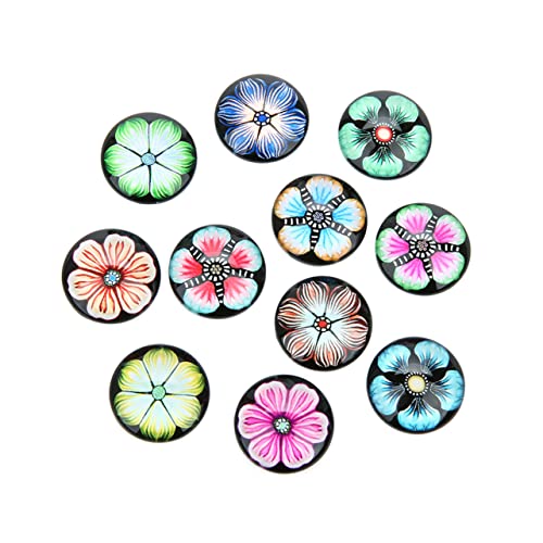 DOITOOL 20 Stück Diy Schmuckzubehör Glasaufkleber Pflanzenblumen Serie Runde Patches Bunte Aufkleber Gemischte Designs für Kreative Bastelprojekte DOITOOL 20 Stück Diy Schmuckzubehör Glasaufkleber Pflanzenblumen Serie Runde Patches Bunte Aufkleber Gemischte Designs für Kreative Bastelprojekte von DOITOOL