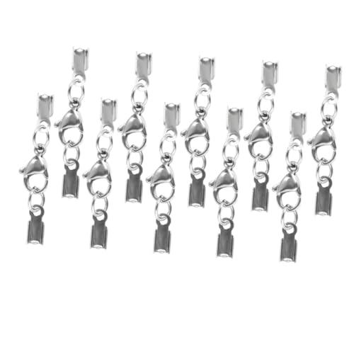 DOITOOL 20 Stück Edelstahl Karabinerverschlüsse für Schmuckherstellung Langlebige Lobster Clasps für Armband und Halsketten DIY Robust und Einfach zu Befestigen DOITOOL 20 Stück Edelstahl Karabinerverschlüsse für Schmuckherstellung Langlebige Lobster Clasps für Armband und Halsketten DIY Robust und Einfach zu Befestigen von DOITOOL
