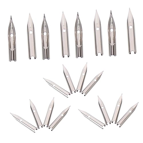 DOITOOL 20 Stück Ersatzfedern für Kalligraphie Teiliges Set für Füllfederhalter Schreibfedern für Schüler und Künstler Langlebige und Praktische Stiftspitzen DOITOOL 20 Stück Ersatzfedern für Kalligraphie Teiliges Set für Füllfederhalter Schreibfedern für Schüler und Künstler Langlebige und Praktische Stiftspitzen von DOITOOL