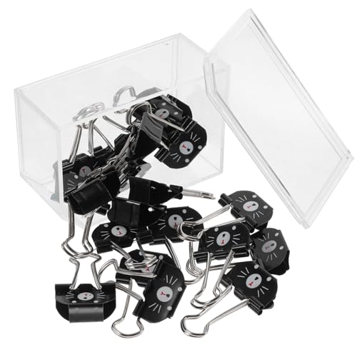 DOITOOL 20 Stück Geldscheinhalter aus Metall bürotisch zubehör mehrzweckhalter Schreibtischklammern metall Bindemittel Papier zarte Bindeklammern Halter für Büroklammern Black DOITOOL 20 Stück Geldscheinhalter aus Metall bürotisch zubehör mehrzweckhalter Schreibtischklammern metall Bindemittel Papier zarte Bindeklammern Halter für Büroklammern Black von DOITOOL
