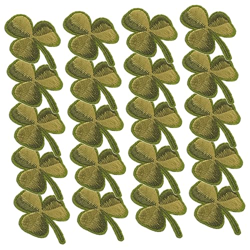 DOITOOL 20 Stück Gestickter Stoffaufnäher Klebstoff Patchapplikation Aufnähen Stickerei Applikation Flicken Nähen Stickereiflicken Für Kleidung Jeans-patch Polyester Green DOITOOL 20 Stück Gestickter Stoffaufnäher Klebstoff Patchapplikation Aufnähen Stickerei Applikation Flicken Nähen Stickereiflicken Für Kleidung Jeans-patch Polyester Green von DOITOOL