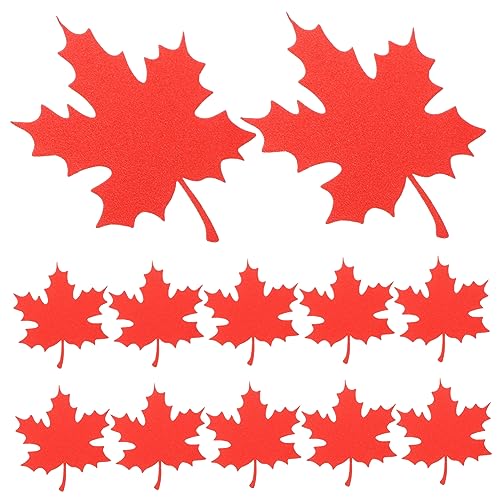 DOITOOL 20 Stück Glitzernde Ahornblatt Papierausschnitte für Herbstdekoration Diy Bastelprojekte und Erntedankfest Dekorationen Papierblätter für Wand und Tischdeko DOITOOL 20 Stück Glitzernde Ahornblatt Papierausschnitte für Herbstdekoration Diy Bastelprojekte und Erntedankfest Dekorationen Papierblätter für Wand und Tischdeko von DOITOOL