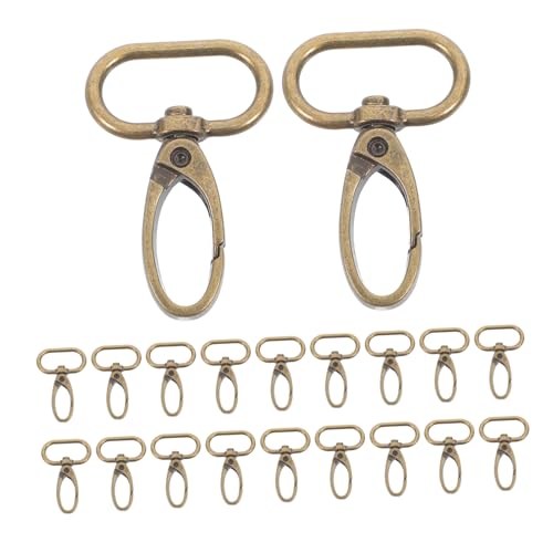 DOITOOL 20 Stück Hummerschere Klaue Haken Oval schnappen Schlüsselringe Schlüsselanhänger bastelzeug bastelbedarf schöüsselanhäger hundegürtel schlusselringen hundelaufband anahtarlık DOITOOL 20 Stück Hummerschere Klaue Haken Oval schnappen Schlüsselringe Schlüsselanhänger bastelzeug bastelbedarf schöüsselanhäger hundegürtel schlusselringen hundelaufband anahtarlık von DOITOOL