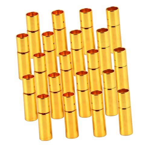 DOITOOL 20 Stück Kettengliederschnalle Gold Verschlüsse Schmuckherstellungssets Halskettenverschluss Zum Schichten Kits Zur Schmuckherstellung Schließe Schließungen Armbänder Kupfer von DOITOOL
