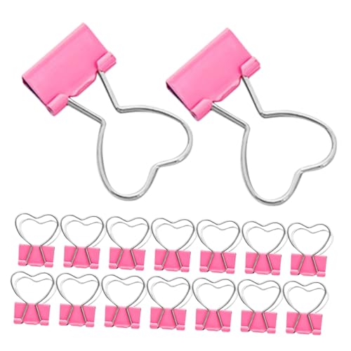 DOITOOL 20 Stück Kleine Büroklammern Herzform in Rosa Dekorative Metallklammern für Papier für Büro Schule und Zuhause Schonend für Dokumente Stilvolle Organisationshilfe und Geschenkidee DOITOOL 20 Stück Kleine Büroklammern Herzform in Rosa Dekorative Metallklammern für Papier für Büro Schule und Zuhause Schonend für Dokumente Stilvolle Organisationshilfe und Geschenkidee von DOITOOL