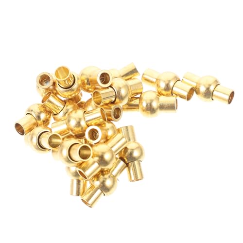 DOITOOL 20 Stück Magnetverschlüsse für Armbänder Robuste Magnetische Schließe für Diy Schmuck für Lederbänder Einfach zu Verwenden und Langlebig DOITOOL 20 Stück Magnetverschlüsse für Armbänder Robuste Magnetische Schließe für Diy Schmuck für Lederbänder Einfach zu Verwenden und Langlebig von DOITOOL