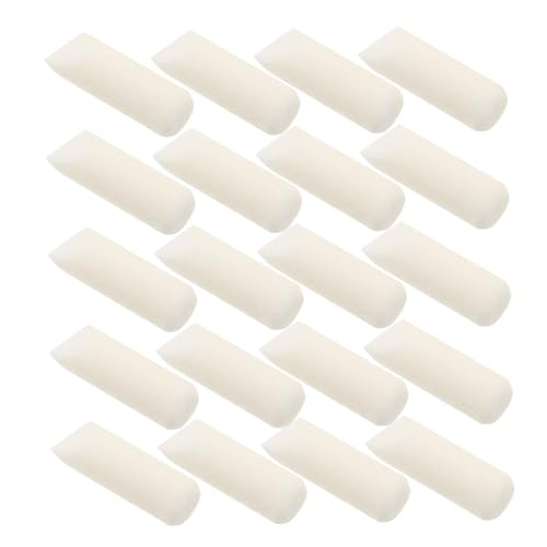 DOITOOL 20 Stück Markerzubehör Tipps für Farbstifte Spitzen für Farbmarker leere Farbstifte Nachfüllungen Stiftspitzen für Permanentmarker Marker -Stift -Ersatznibs Polyester Weiß von DOITOOL