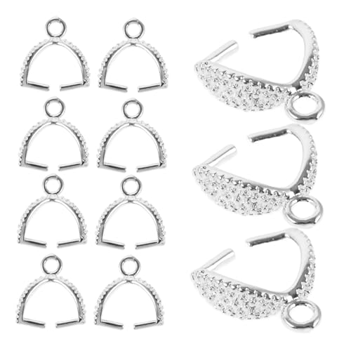 DOITOOL 20 Stück Melonensamenschnallen Armband Reiz Charme Rostfrei Halskettenverbinder Selber Machen Verschlussverbinder Halskette Charms-links Kupfer Silver DOITOOL 20 Stück Melonensamenschnallen Armband Reiz Charme Rostfrei Halskettenverbinder Selber Machen Verschlussverbinder Halskette Charms-links Kupfer Silver von DOITOOL