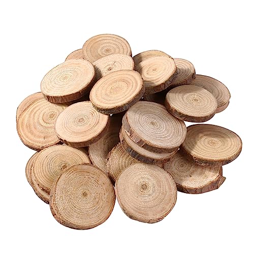DOITOOL 20 Stück Natur Holzscheiben Rund Holzscheiben Diy Holz Cuts für Bastelarbeiten Hochzeitsdeko Fotorequisiten und Partys Beidseitig Poliert mit Rinde DOITOOL 20 Stück Natur Holzscheiben Rund Holzscheiben Diy Holz Cuts für Bastelarbeiten Hochzeitsdeko Fotorequisiten und Partys Beidseitig Poliert mit Rinde von DOITOOL
