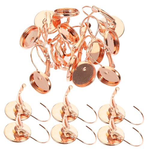 DOITOOL 20 Stück Ohrringe Zubehör für Tablett französisch Mädchen Ohrringe Tropfenohrringe dekorative Ohrringe Modeohrringe Damenohrringe Ohrring-Anhänger Eisen Rose Gold DOITOOL 20 Stück Ohrringe Zubehör für Tablett französisch Mädchen Ohrringe Tropfenohrringe dekorative Ohrringe Modeohrringe Damenohrringe Ohrring-Anhänger Eisen Rose Gold von DOITOOL