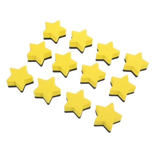 DOITOOL 20 Stück Pentagramm-Radiergummi Zubehör für trocken abwischbare Tafeln Whiteboard-Radierer trocken abwischbare Radiergummis, Großpackung Eraser im Klassenzimmer Filzstoff Gelb DOITOOL 20 Stück Pentagramm-Radiergummi Zubehör für trocken abwischbare Tafeln Whiteboard-Radierer trocken abwischbare Radiergummis, Großpackung Eraser im Klassenzimmer Filzstoff Gelb von DOITOOL