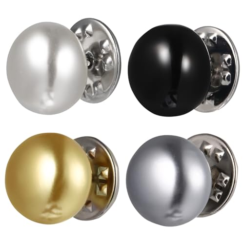 DOITOOL 20 Stück Perlenknöpfe für Kleidung, Metallknöpfe, Ersatz für Hemden und Kleider, einfach anzubringen, Sicherheitsschnallen für Hochzeiten und den täglichen Gebrauch DOITOOL 20 Stück Perlenknöpfe für Kleidung, Metallknöpfe, Ersatz für Hemden und Kleider, einfach anzubringen, Sicherheitsschnallen für Hochzeiten und den täglichen Gebrauch von DOITOOL