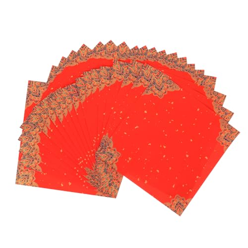 DOITOOL 20 Stück Rotes Xuan Papier für Chinesisches Neujahr Handgeschriebenes Fu Hochwertiges Kalligraphie Papier für Frühlingsfest Dekorationen DOITOOL 20 Stück Rotes Xuan Papier für Chinesisches Neujahr Handgeschriebenes Fu Hochwertiges Kalligraphie Papier für Frühlingsfest Dekorationen von DOITOOL