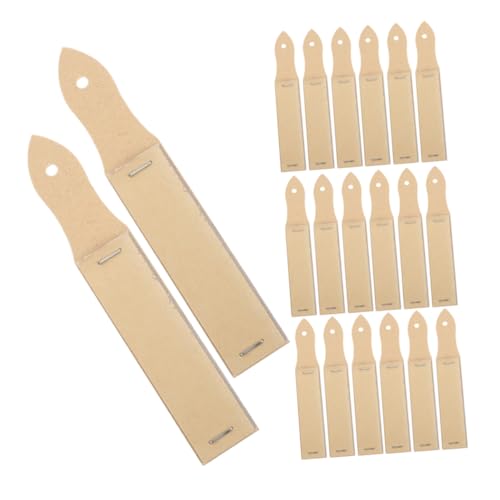 DOITOOL 20 Stück Sandboard Buntstifte Kunst Polierstiftspitzer Skizzen Anspitzer Anfänger Anspitzer Buntstifte Pastellstifte Metall Anspitzer Künstler Anspitzer Papier Beige von DOITOOL