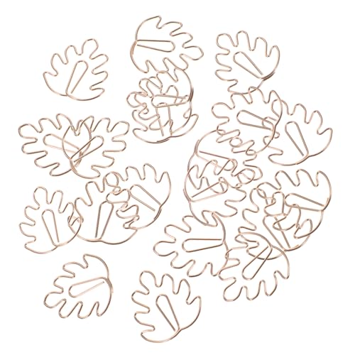 DOITOOL 20 Stück Schildkrötenblatt-büroklammer Dekorative Büroklammern Ordner Studentische Büroklammer Büroklammern Aus Metall Lustige Papierclips Büroklammer Aus Metall Eisen Golden DOITOOL 20 Stück Schildkrötenblatt-büroklammer Dekorative Büroklammern Ordner Studentische Büroklammer Büroklammern Aus Metall Lustige Papierclips Büroklammer Aus Metall Eisen Golden von DOITOOL