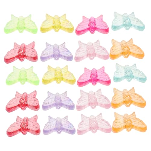 DOITOOL 20 Stück Schmetterling Perlenzubehör Armband-Anhänger Charmearmbänder Perlen für Armbänder Perlenhandwerk Schmetterlingsperlen selber machen Perlen zum Basteln Harz DOITOOL 20 Stück Schmetterling Perlenzubehör Armband-Anhänger Charmearmbänder Perlen für Armbänder Perlenhandwerk Schmetterlingsperlen selber machen Perlen zum Basteln Harz von DOITOOL