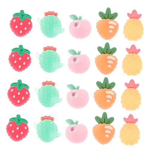 DOITOOL 20 Stück Schmuckzubehör Kunstharz Mit Obstmotiv Perlen Haargummi Patch Material Zur Schmuckherstellung Haarband Obstperlen Handy Muschel Dekoration Obst Anhänger DIY DOITOOL 20 Stück Schmuckzubehör Kunstharz Mit Obstmotiv Perlen Haargummi Patch Material Zur Schmuckherstellung Haarband Obstperlen Handy Muschel Dekoration Obst Anhänger DIY von DOITOOL