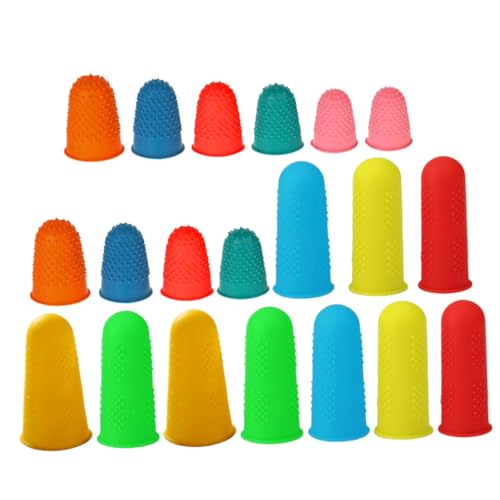 DOITOOL 20 Stück Silikon Fingerschutz Elastisch und Wiederverwendbar Rutschfeste Fingerlinge für Küche Garten Handwerk und Arbeit Schützt vor Schnittverletzungen bei Spitzen Werkzeugen DOITOOL 20 Stück Silikon Fingerschutz Elastisch und Wiederverwendbar Rutschfeste Fingerlinge für Küche Garten Handwerk und Arbeit Schützt vor Schnittverletzungen bei Spitzen Werkzeugen von DOITOOL