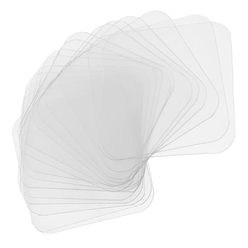 DOITOOL 20 Stück Starkes Doppelseitiges Klebeband Transparente Entfernbare Haftkissen für Wände Autos und Büroanwendungen von DOITOOL