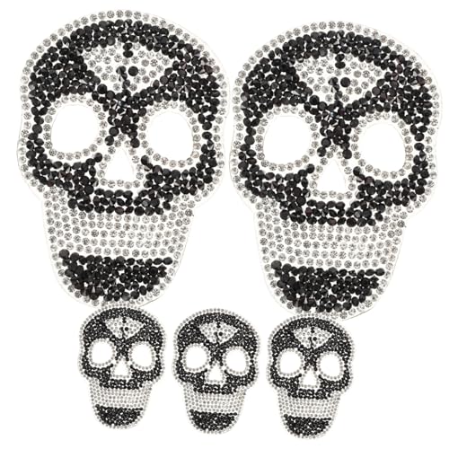 DOITOOL 20 Stück Teiliges Aufbügelflicken mit Strasssteinen Multifunktionale Flexible Kleidungspatches zum Aufbügeln oder Nähen zur Reparatur und Dekoration von Jacken Taschen Hüten und von DOITOOL