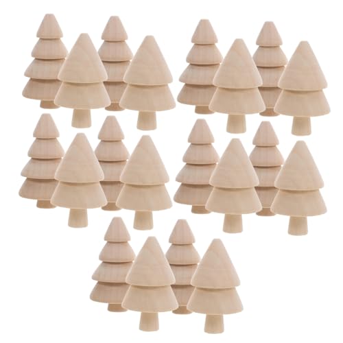 DOITOOL 20 Stück Teiliges DIY Holz Weihnachtsbäume zum Bemalen Unbemalte Holzfiguren Platzsparend Vielseitig für Festliche Dekorationen und Kreative Handwerksprojekte DOITOOL 20 Stück Teiliges DIY Holz Weihnachtsbäume zum Bemalen Unbemalte Holzfiguren Platzsparend Vielseitig für Festliche Dekorationen und Kreative Handwerksprojekte von DOITOOL