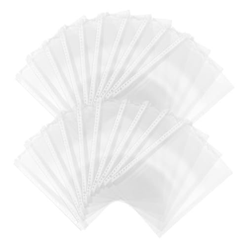 DOITOOL 20 Stück Teiliges Dokumententaschen Transparentes Langlebiges PP Material Lochrand zum Abheften Schutz vor Feuchtigkeit und Vielseitig für Rezepte Fotos Zertifikate Kompatibel mit DOITOOL 20 Stück Teiliges Dokumententaschen Transparentes Langlebiges PP Material Lochrand zum Abheften Schutz vor Feuchtigkeit und Vielseitig für Rezepte Fotos Zertifikate Kompatibel mit von DOITOOL