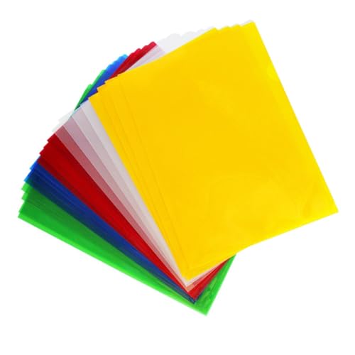 DOITOOL 20 Stück Teiliges Form Dokumenten aus Transparentem Wasserdichtem Kunststoff Erweiterbare Fächermappe zur Bequemen Aufbewahrung und Organisation Wichtiger Zufällige Farbe DOITOOL 20 Stück Teiliges Form Dokumenten aus Transparentem Wasserdichtem Kunststoff Erweiterbare Fächermappe zur Bequemen Aufbewahrung und Organisation Wichtiger Zufällige Farbe von DOITOOL